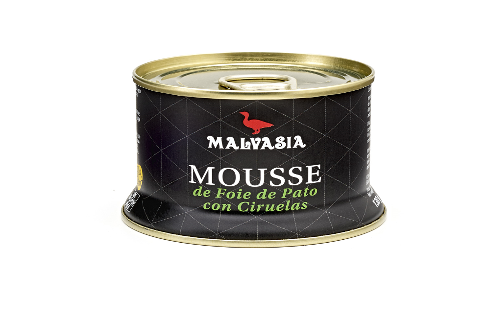 MOUSSE DE FOIE DE PATO CIRUELAS 130 GR 